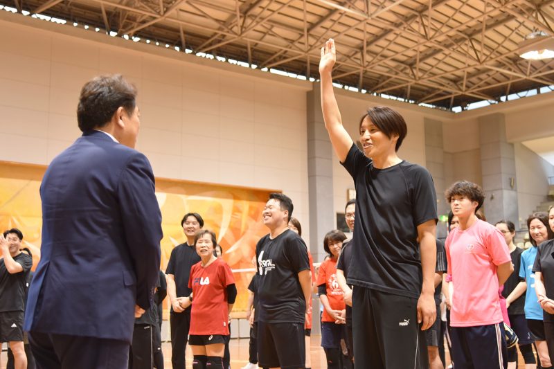50周年記念大会 石川ヘルスケアグループ職員交流レクバレー大会 を開催しました！